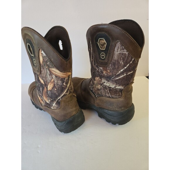 Magellan Outdoors Mens Size 8D Waterproof Wellington Realtree Camo Hunting Boots main image 6